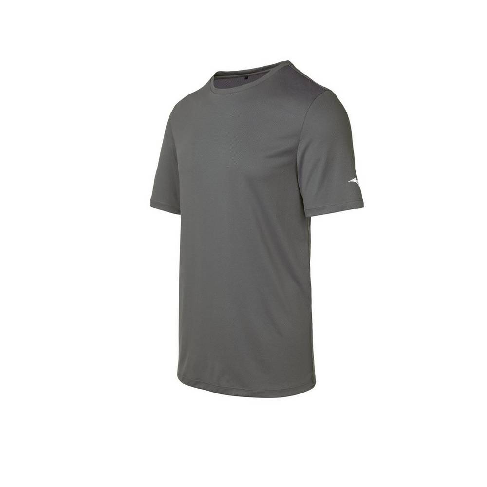 Panske Tričko Mizuno Siva Vypredaj JRSD02798